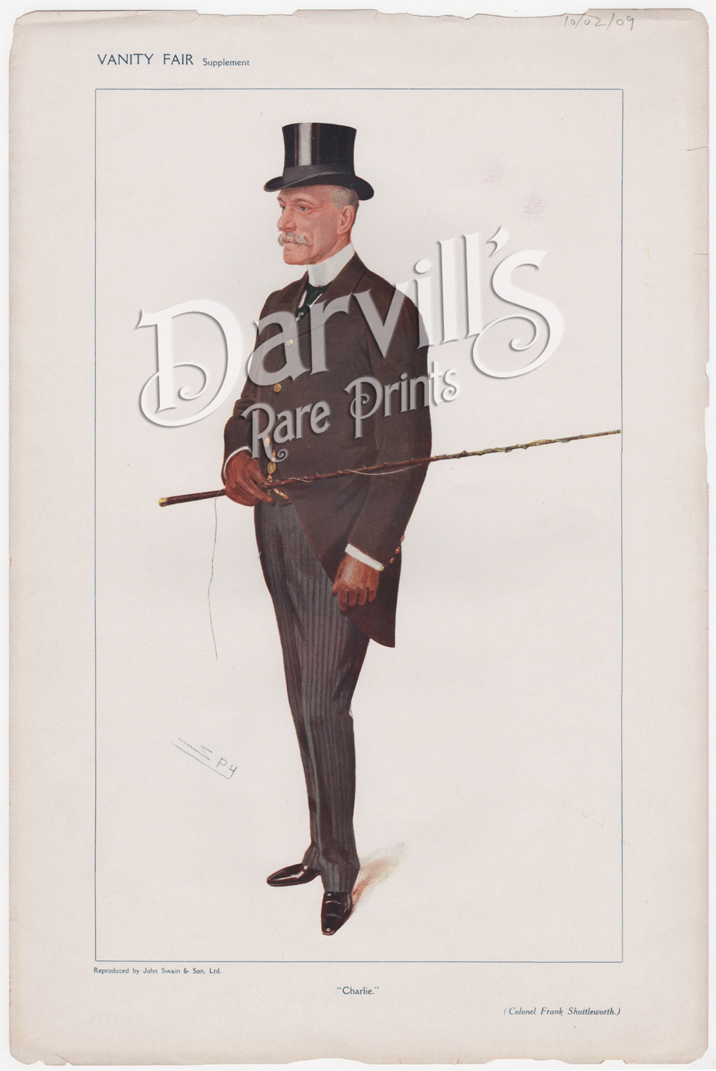 Col Frank Shuttleworth Carriage Driver